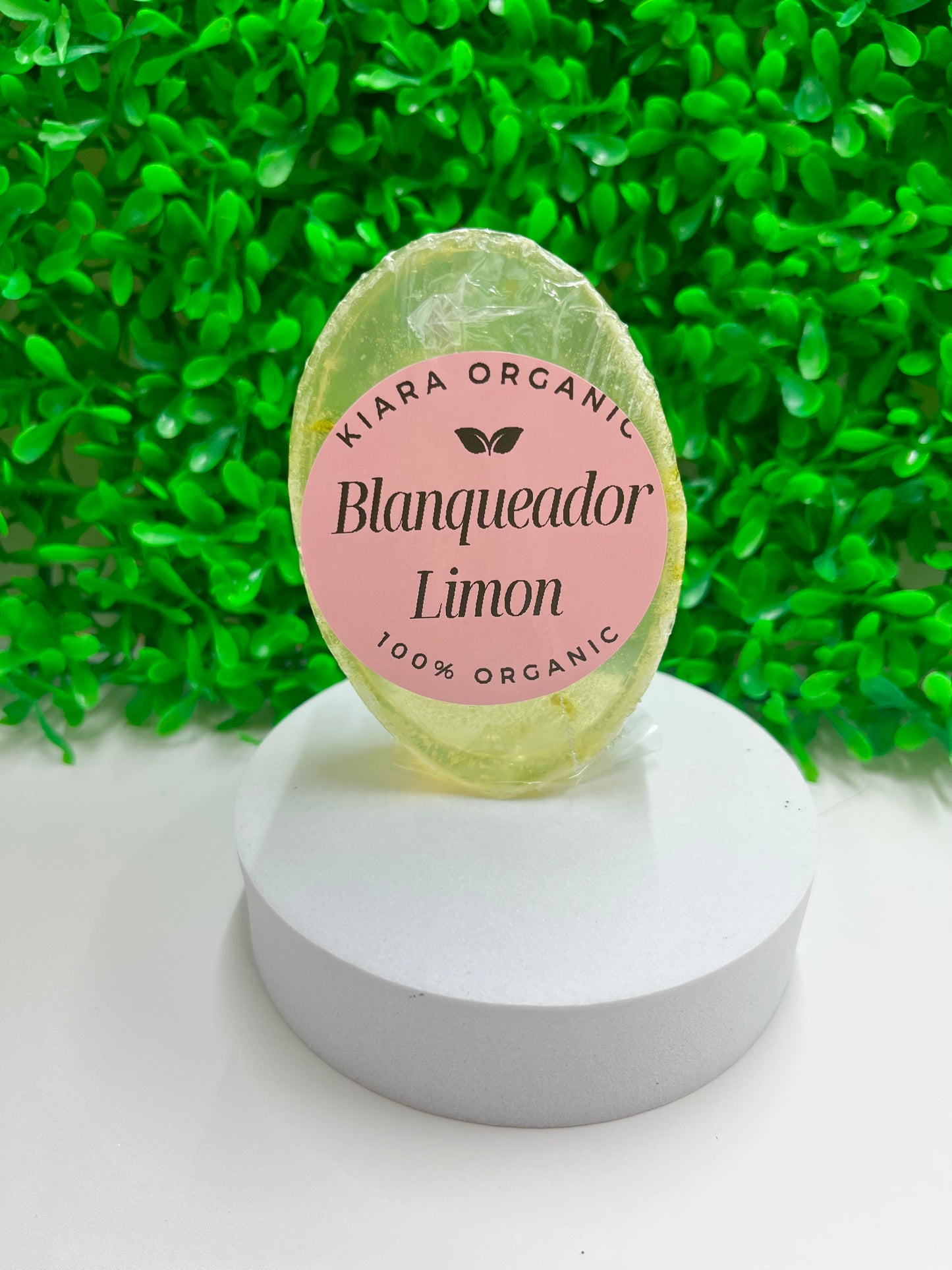 Jabón de Bicarbonato con Limón