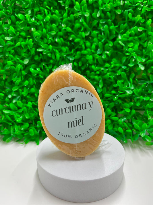 Jabón de Cúrcuma & Miel.