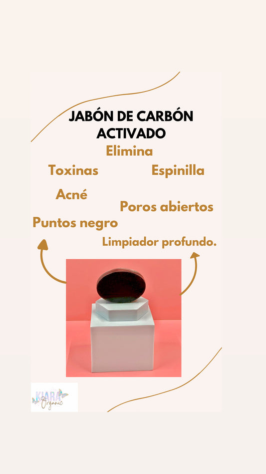 Jabón de Carbón Activo